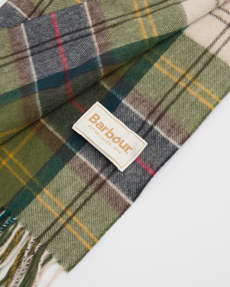 Serena Tartan Lambswool Scarf