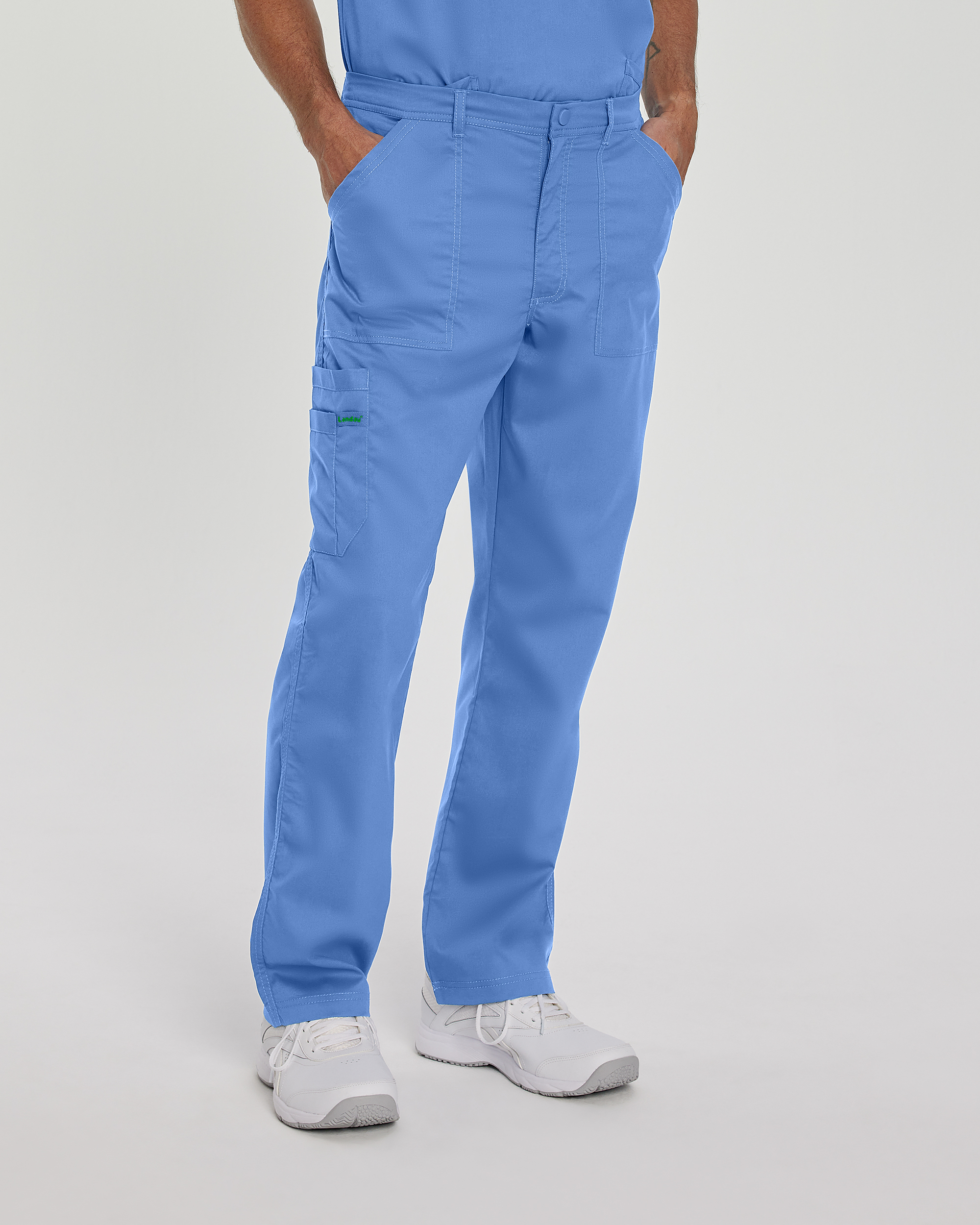 Landau ProFlex Men&#8216;s Cargo Scrub Pants-Landau