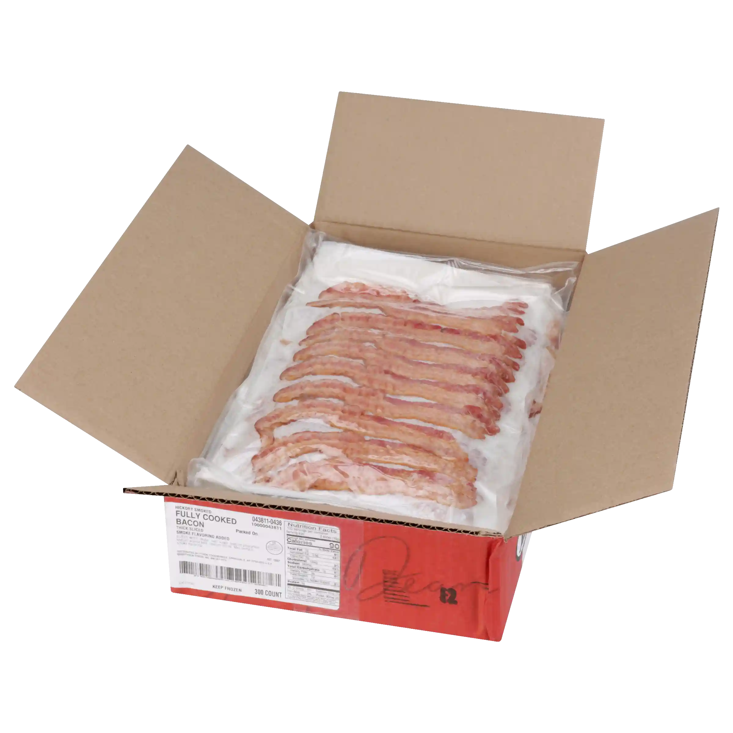 Jimmy Dean® Fully Cooked Hickory Smoked Thick Bacon Slices_image_31