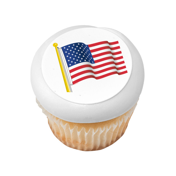 American Flag PhotoCake® Edible Image®