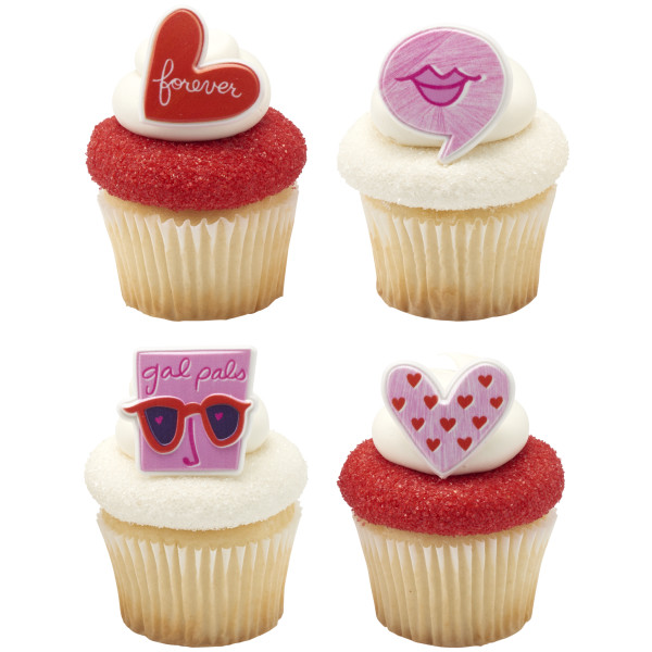 Gal Pals Cupcake Rings