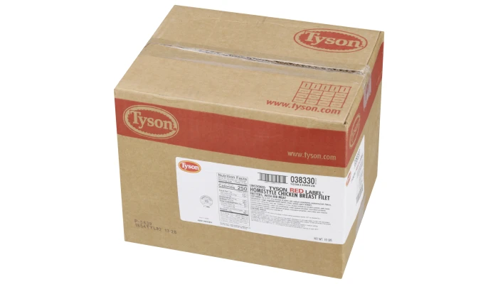 Tyson Red Label® Uncooked Homestyle Chicken Breast Filet Fritters, 4 oz._image_5