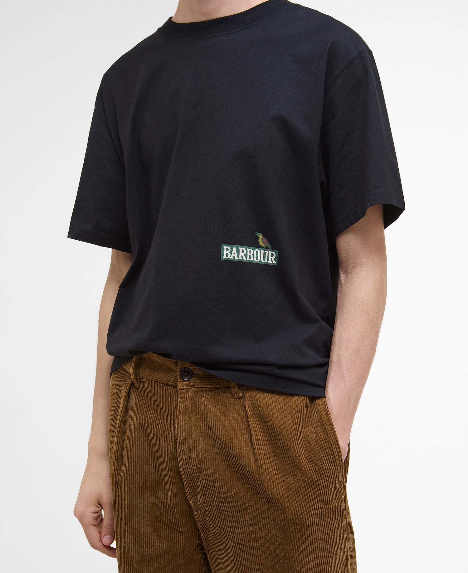 Elmbank Oversized Cord Trousers image number 3