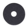 Boardwalk,  Stripping Round Floor Pad, 13", Black