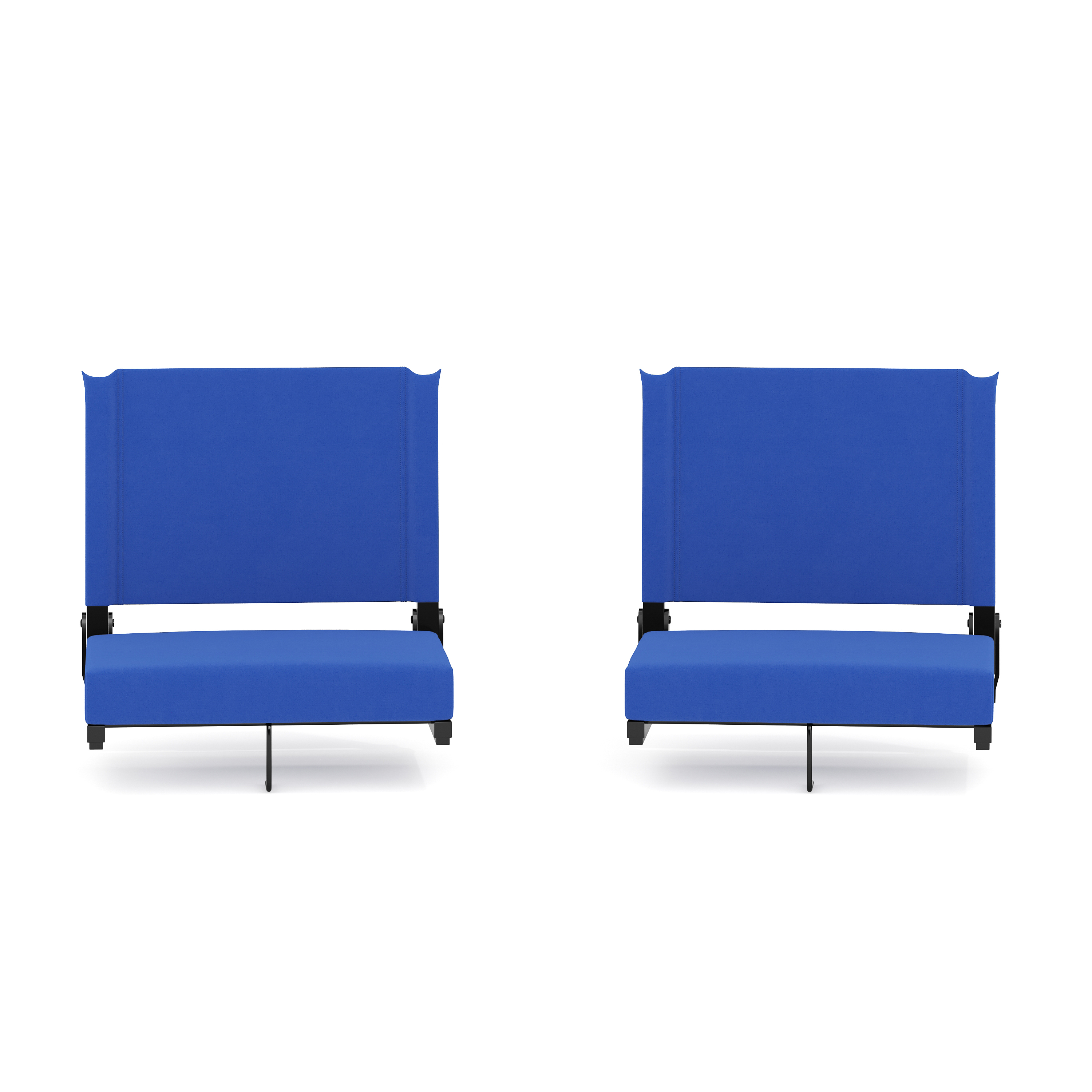 Juego de 2.500 lb. Silla de estadio ligera clasificada con asiento ultra acolchado, azul marino... - Imagen 52 de 175