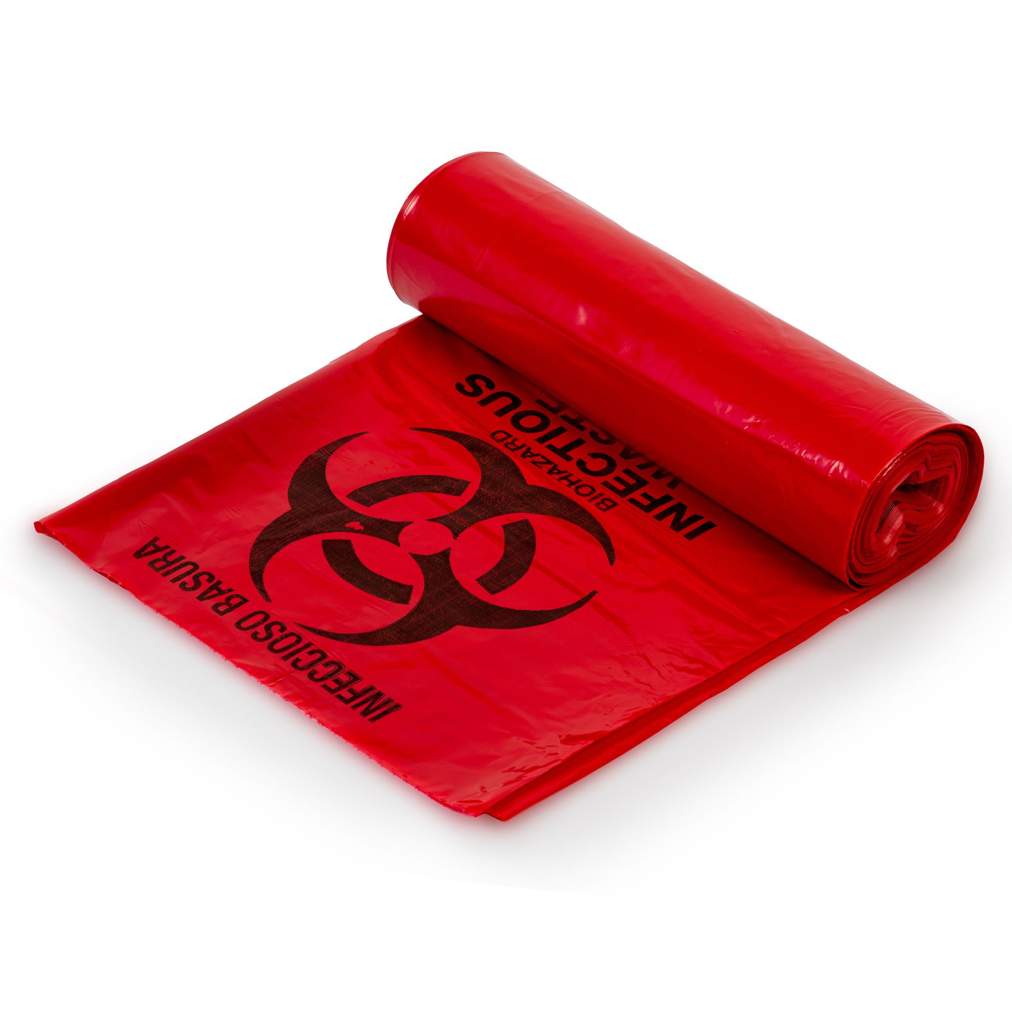 Colonial Bag Biohazard Waste Bag, 45 gallon Capacity, 40 x 46 Inch