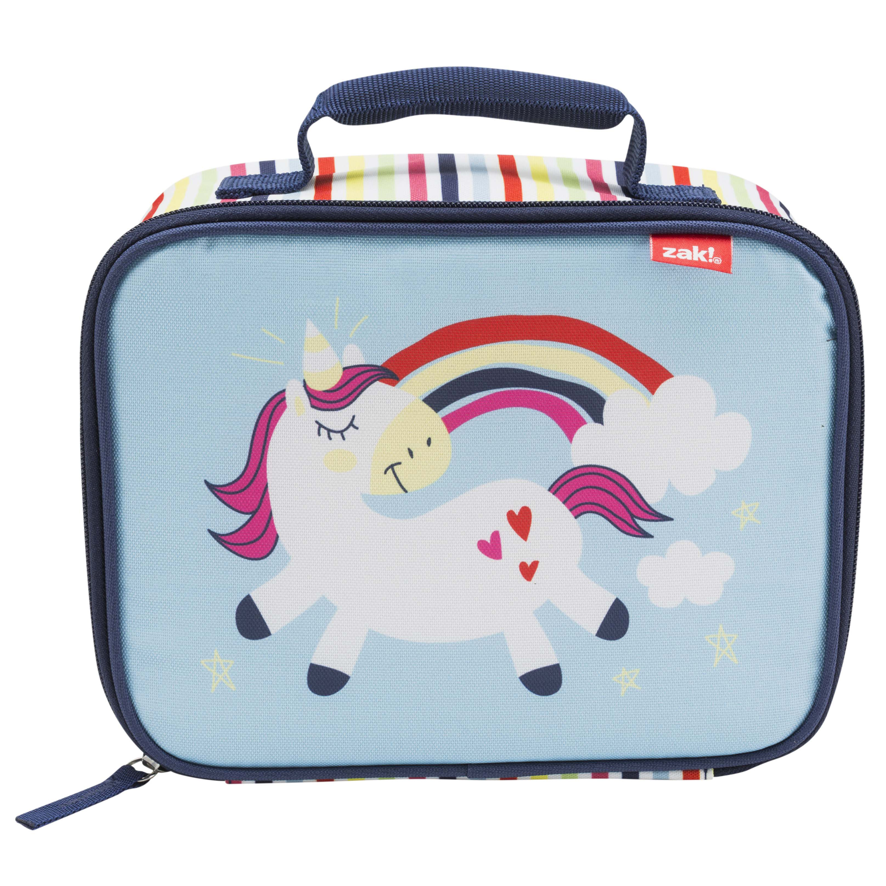 Happy Things Insulated Reusable Lunch Bag, Unicorns slideshow image 1