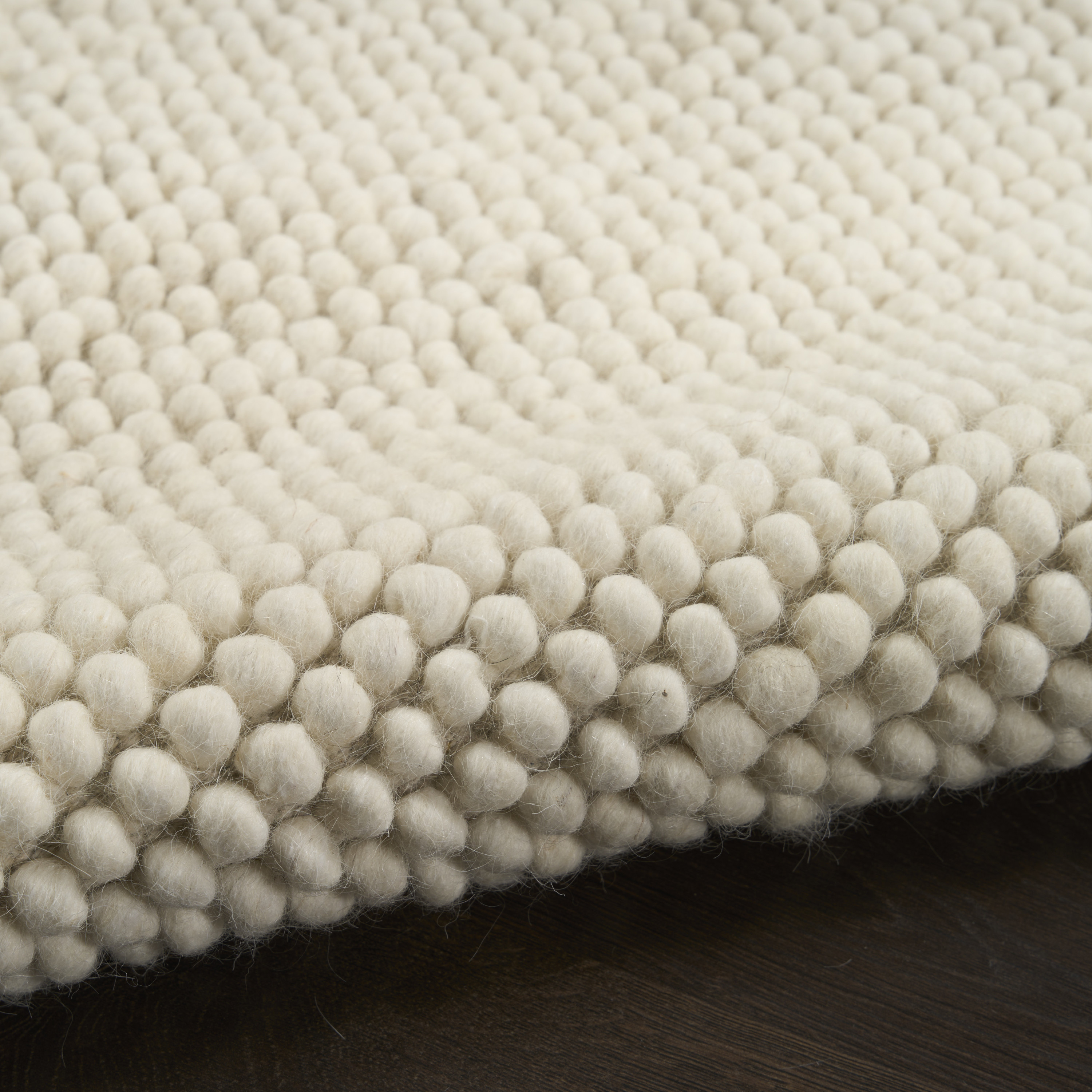 DKNY Pure Knots 4' x 6' Ivory Modern Indoor Rug