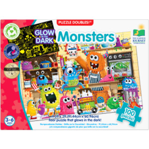 Puzzle Doubles - Glow In The Dark - Monsters