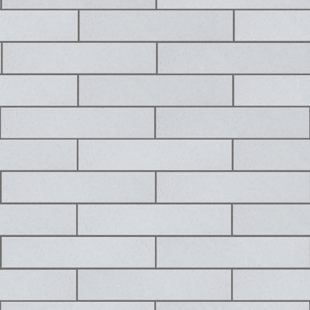 Muretto Bianco Glossy 2 in. x 10 in. Porcelain Floor and Wall Tile