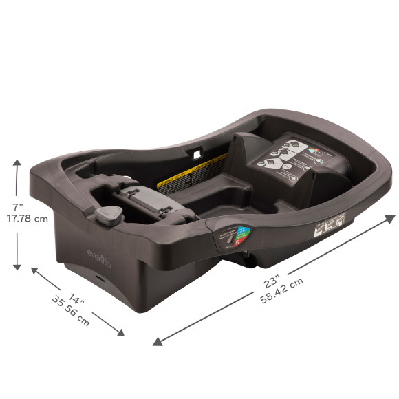 LiteMax 30 Infant Car Seat Base Specifications