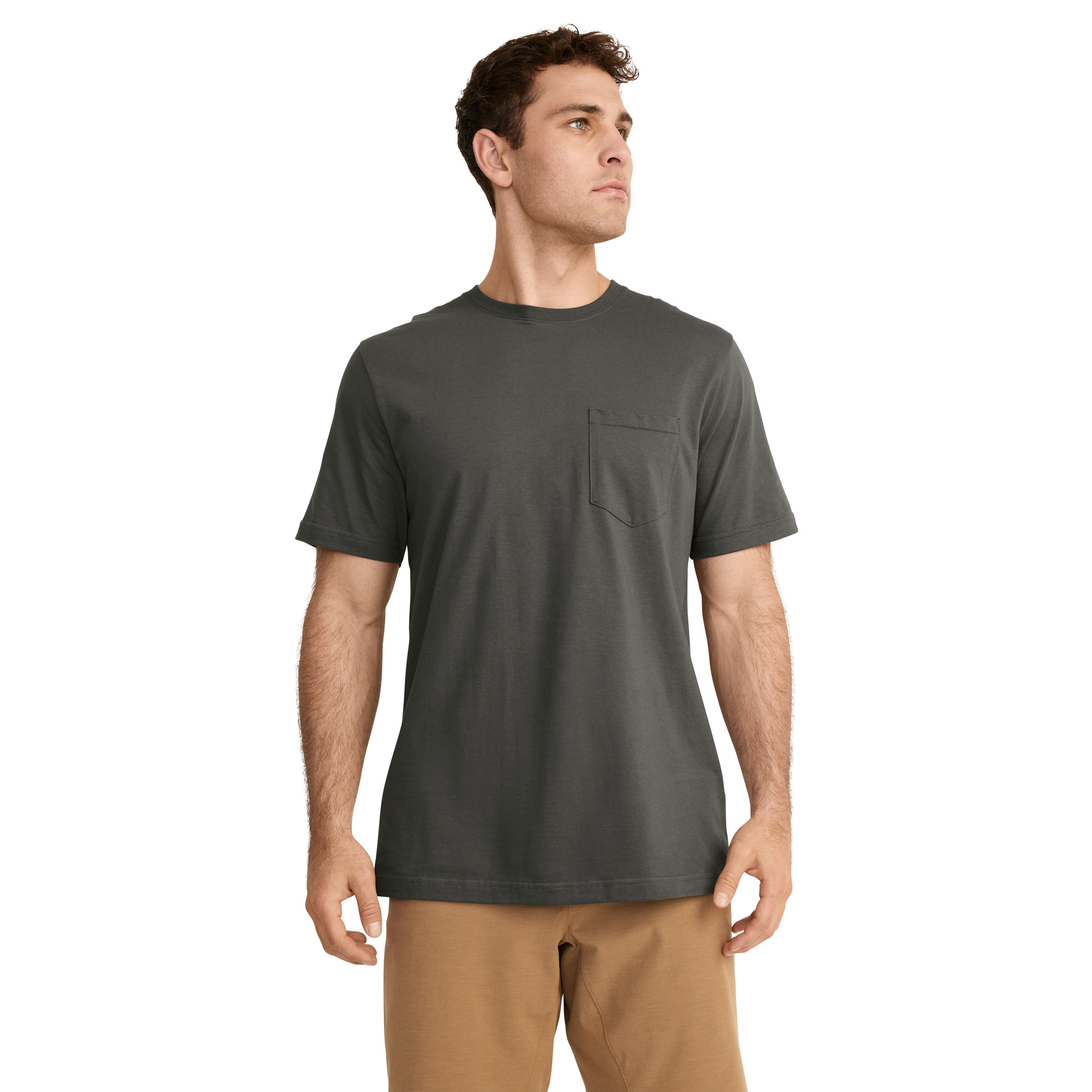 Jockey Men's Made in America Heritage Short Sleeve Pocket Tee - Picture 6 of 46