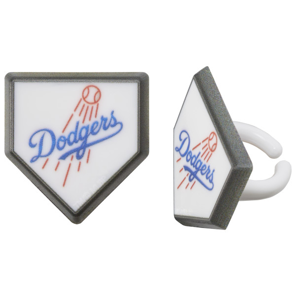 MLB® Home Plate Team Logo Cupcake Rings