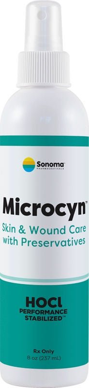 Sonoma Pharmaceuticals CLEANSER, MICROCYN WOUND CARE 8OZ