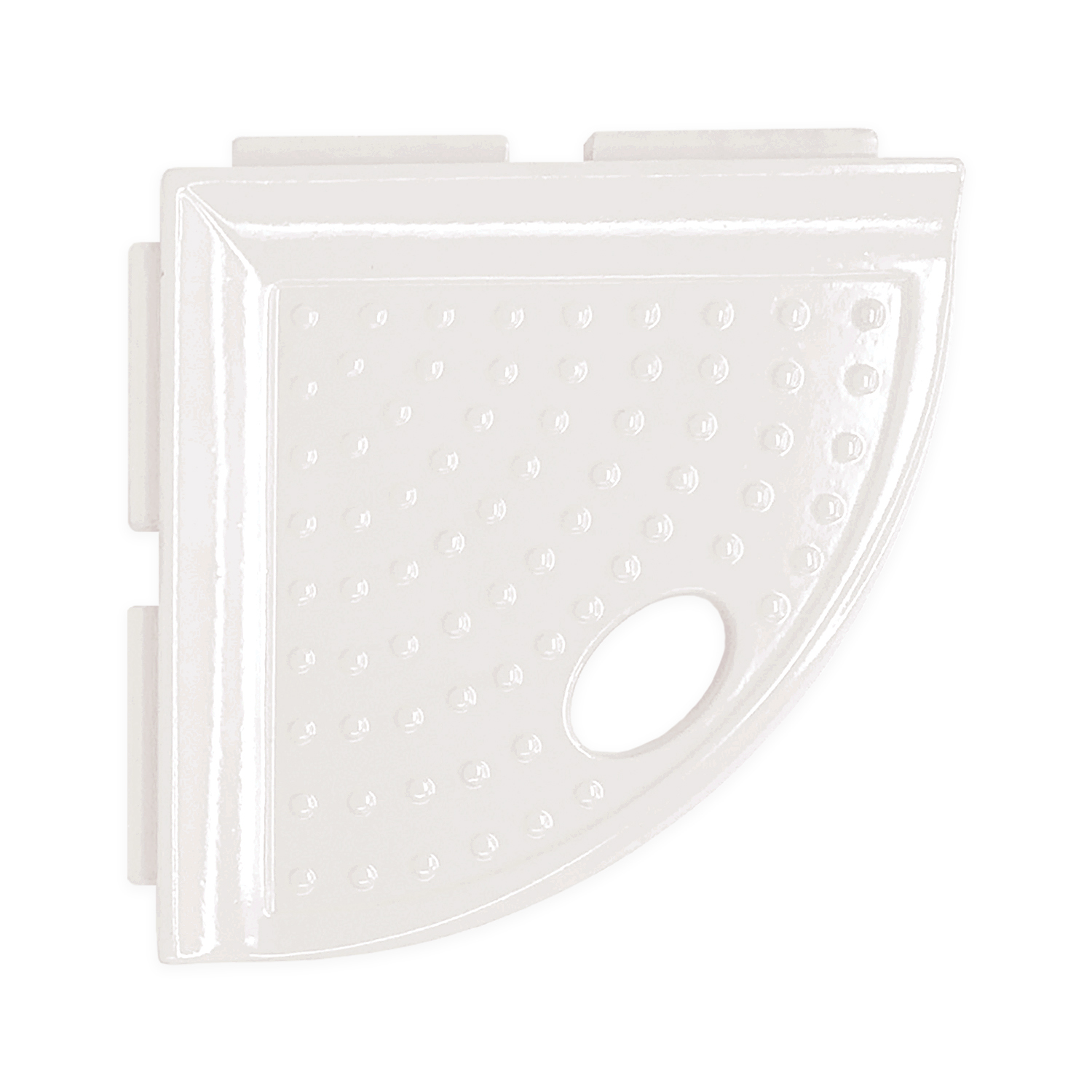 Metro Bath Accessories Polished White Lugged 5" Foot Rest Virginia