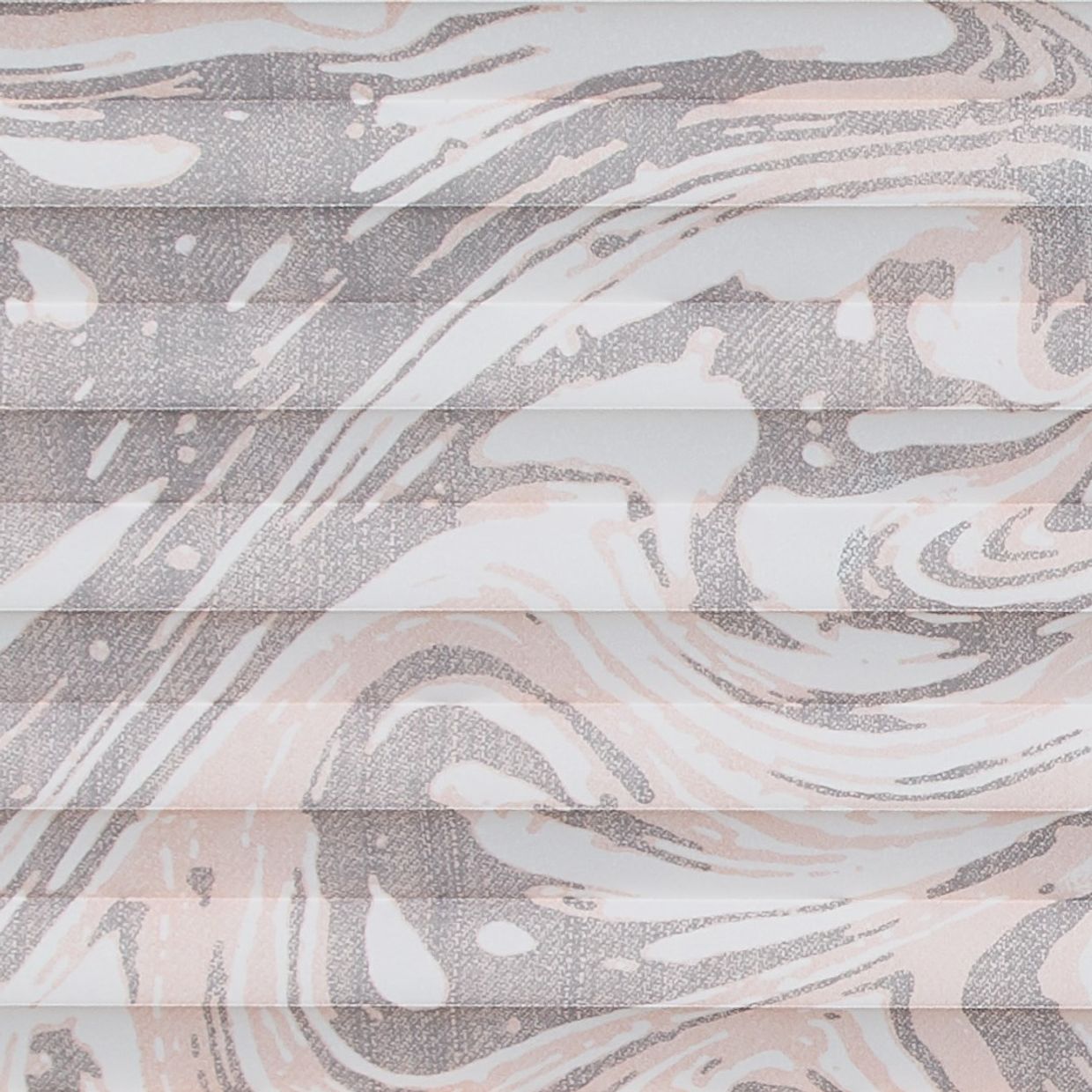 Quartz Pink/Grey Pleated Blind