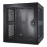 NetShelter® WX Network Cabinet Wall-Mount Black 13 RU Vented Door