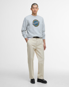 Carlisle Graphic Sweatshirt Grey Marl