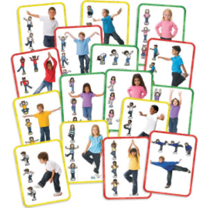 Body Stepping Stones Exercise Cards