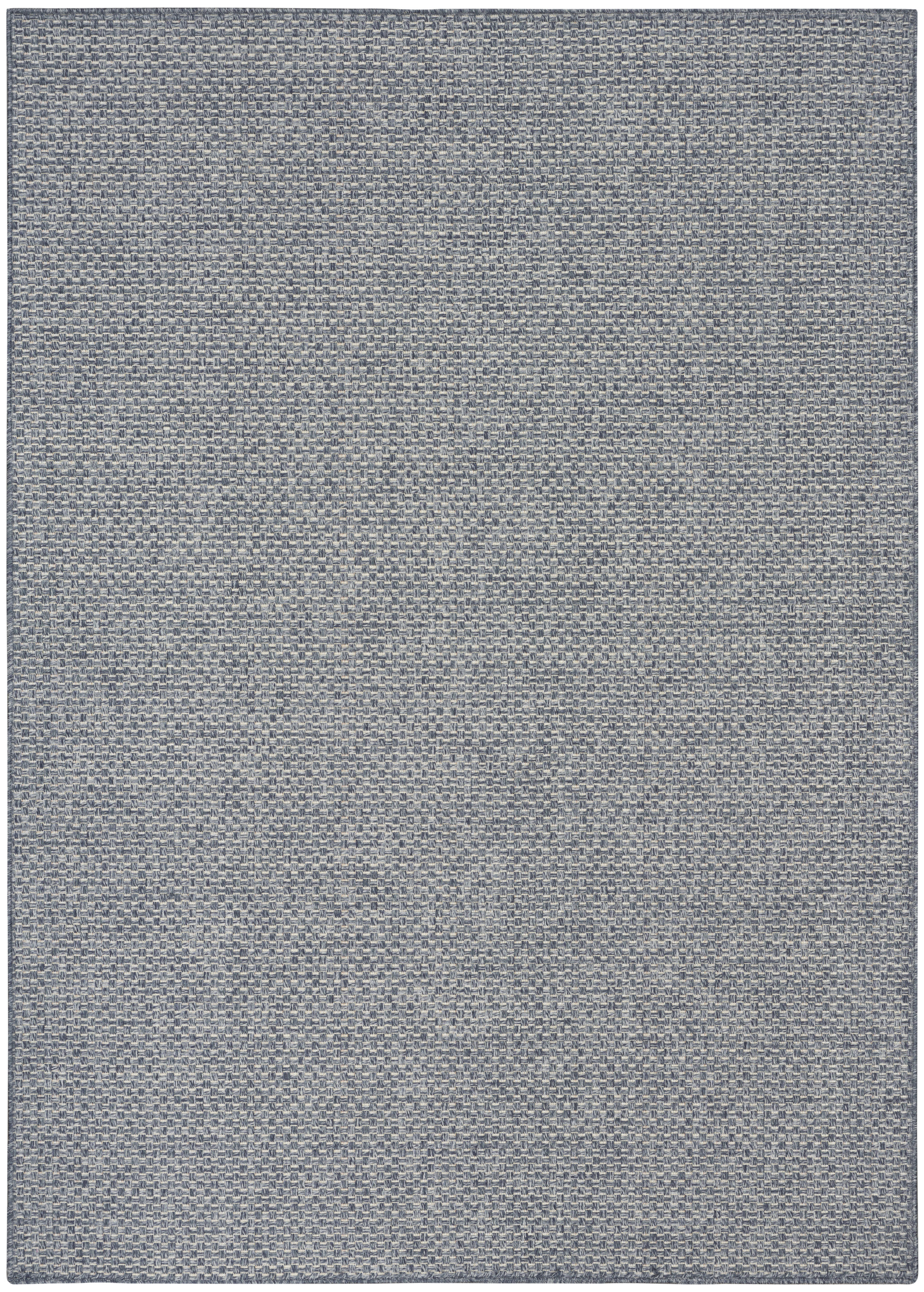 Nourison Tulum 6' x 9' Denim Outdoor Rug