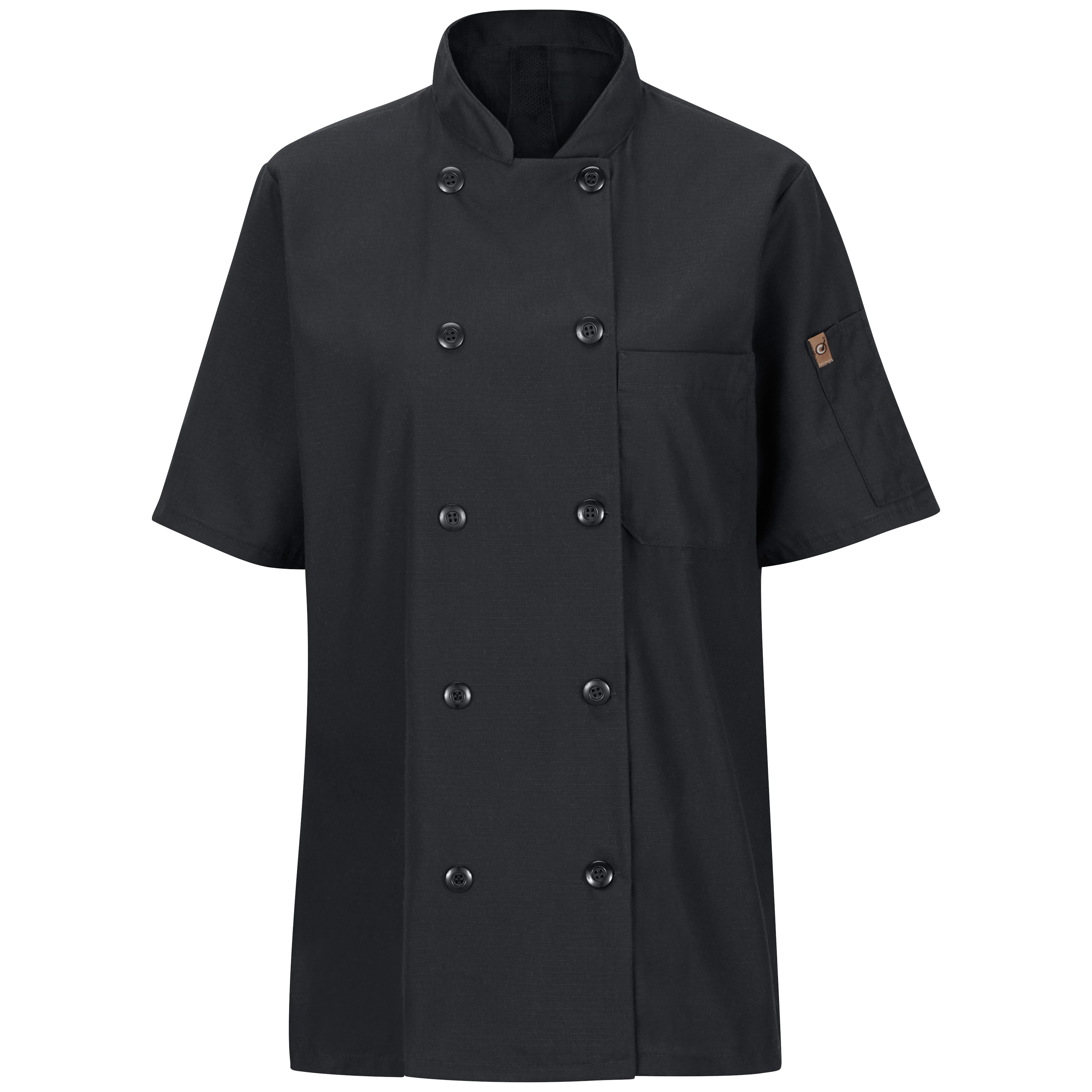 Women‘s Short Sleeve Chef Coat with OilBlok + MIMIX-Red Kap