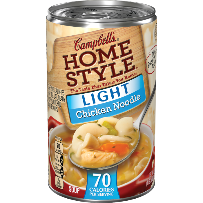 Light Chicken Noodle Soup Campbell Soup Company