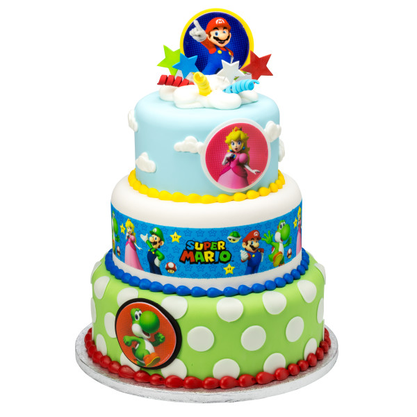 Super Mario™ Power Play PhotoCake® Edible Image®