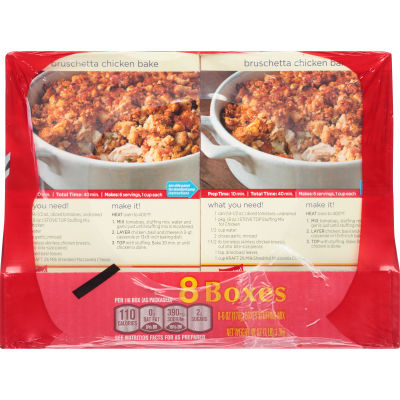 Stove Top Stuffing Mix for Chicken, 8 ct Pack, 6 oz Boxes