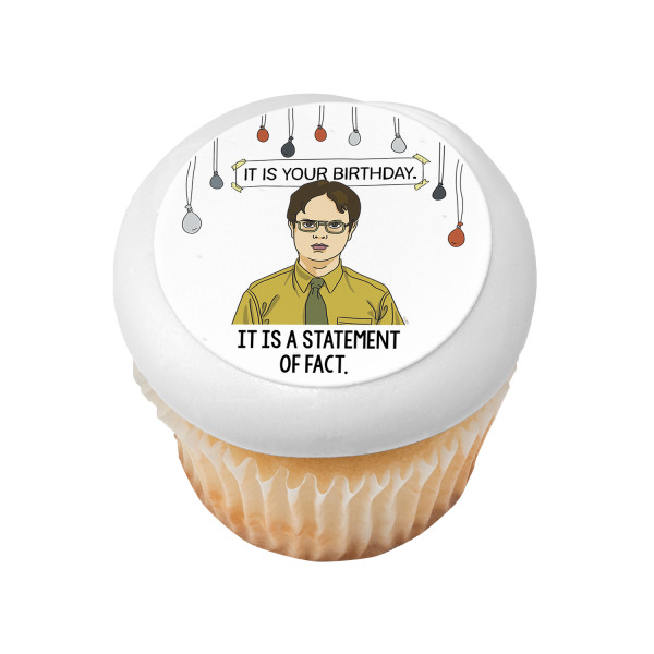 The Office Statement of Fact. PhotoCake® Edible Image®