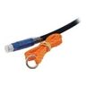 Patch Cord, AV, 8-Pin, Plenum, Black, 50'