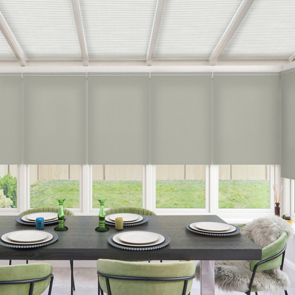 Acacia Wide Greige Roller Blind