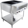 3-well hot ServeWell unit with food 38103