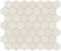 Persia Cream 2×2 Hexagon Mosaic Matte