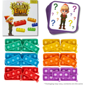 Sneaky Elves CVC Reading Game