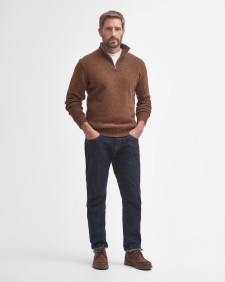 Essential Half-Zip Jumper Sandstone