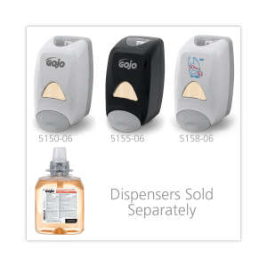 Gojo, Luxury Antibacterial Handwash Foam Soap, FMX-12™ Dispenser 1250 mL Cartridge