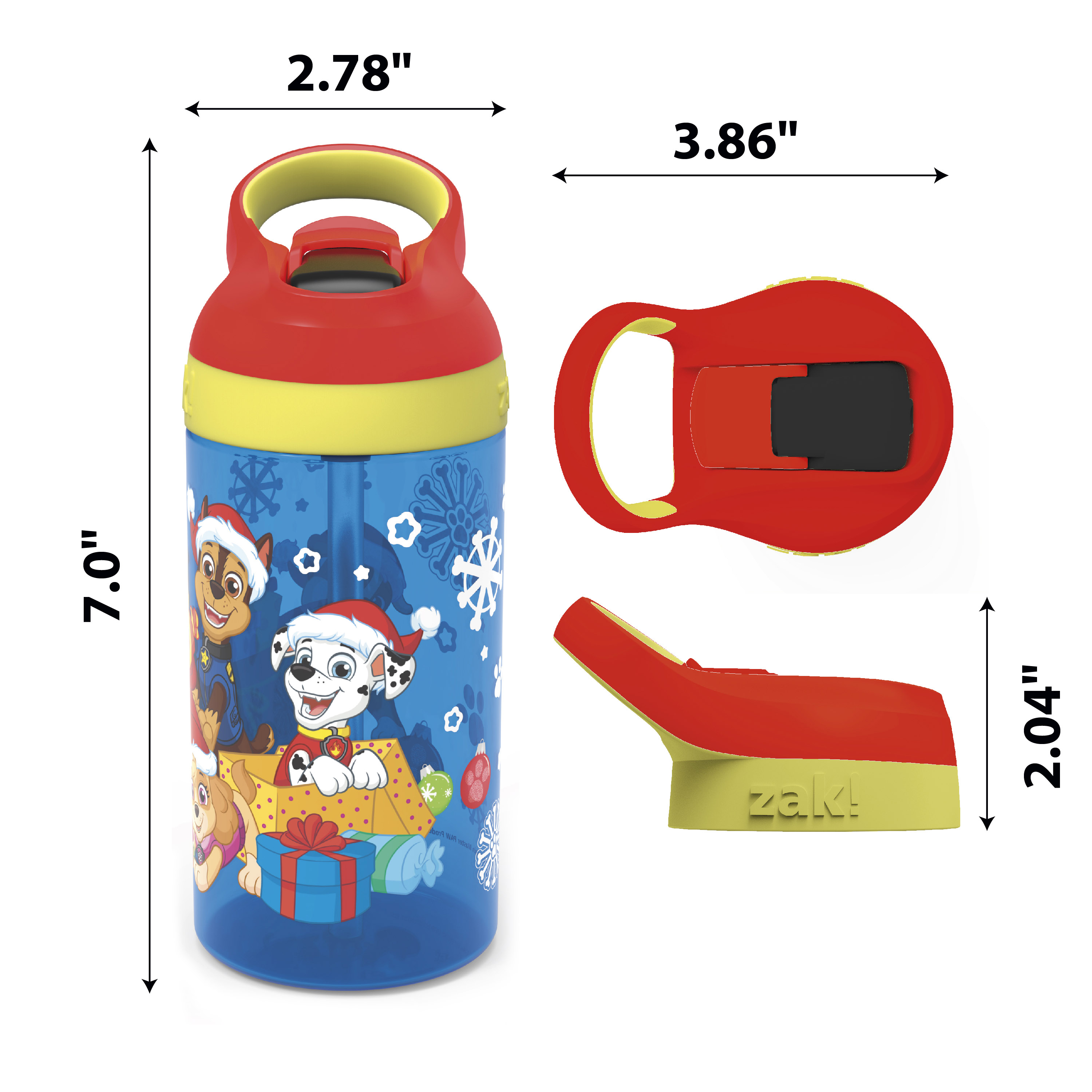 Paw Patrol 16 ounce Water Bottle, Chase, Marshall & Friends slideshow image 4