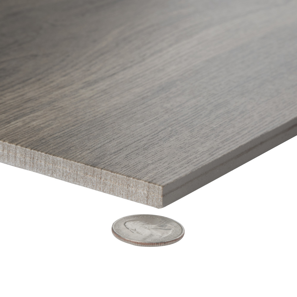 Llama Brown 8-1/2 in. x 35-1/2 in. Porcelain Floor and Wall Tile