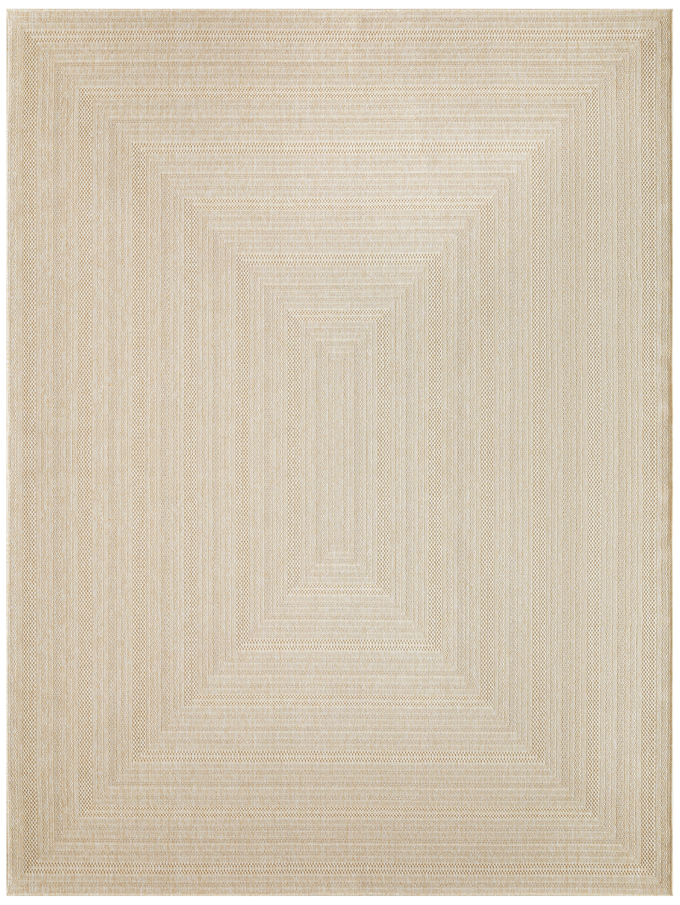 Nourison Tulum 10' x 14' Cream Outdoor Rug