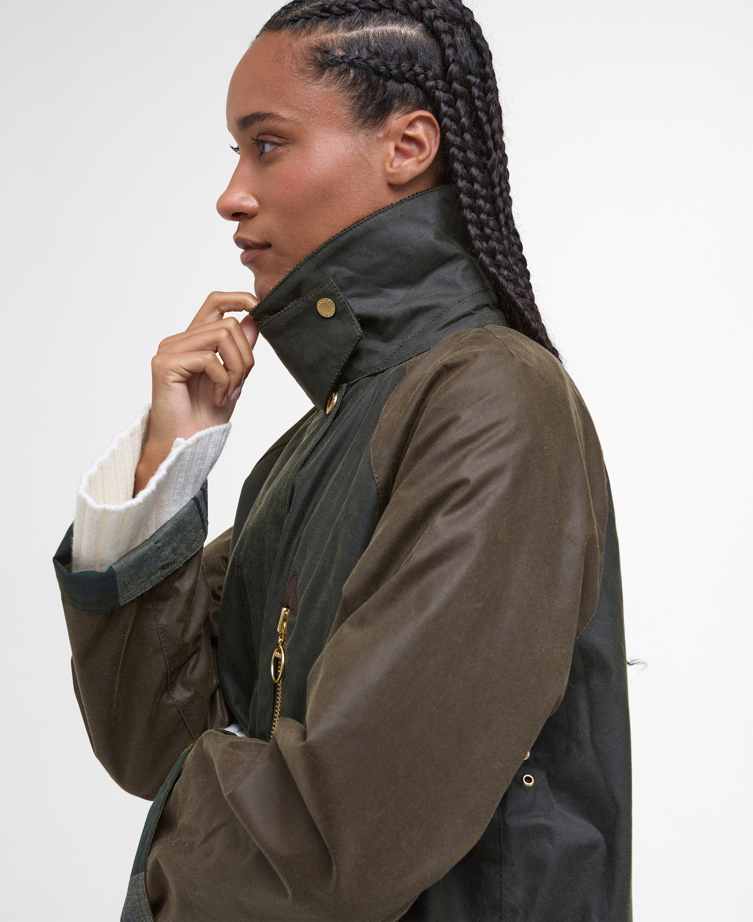 Evette Waxed Car Coat image number 4