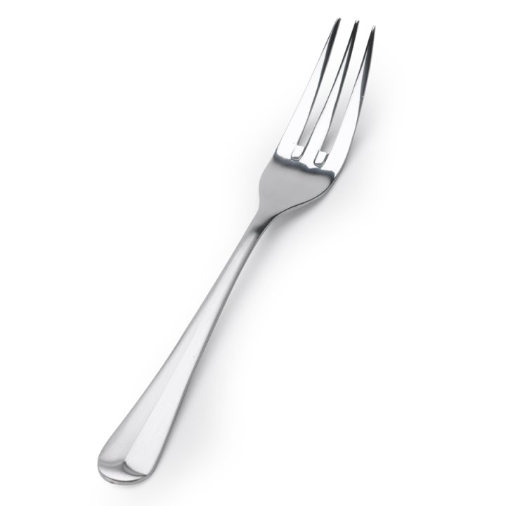 8-inch 3-tine Queen Anne™ heavy-duty stainless steel dinner fork