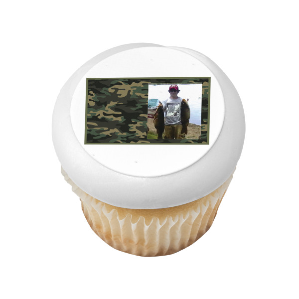 Camo Hunting PhotoCake® Edible Image® Frame
