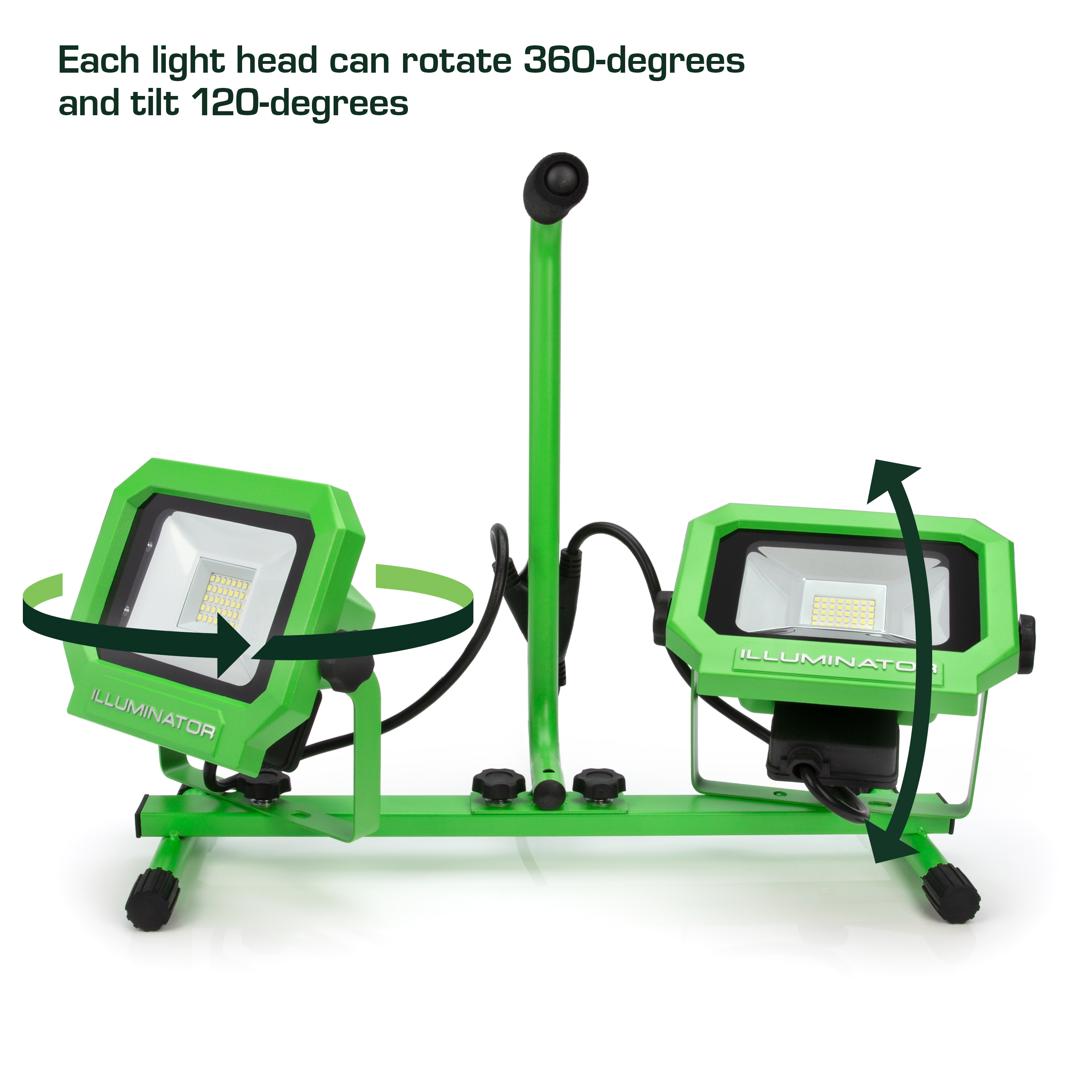 Illuminator 4,000 Lumen LED Work Light with Tripod WL4000 eBay