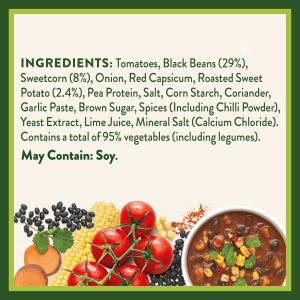  Heinz® Plant Proteinz™ Mexican Style Corn & Black Bean Soup with Sweet Potato & Coriander 330g 