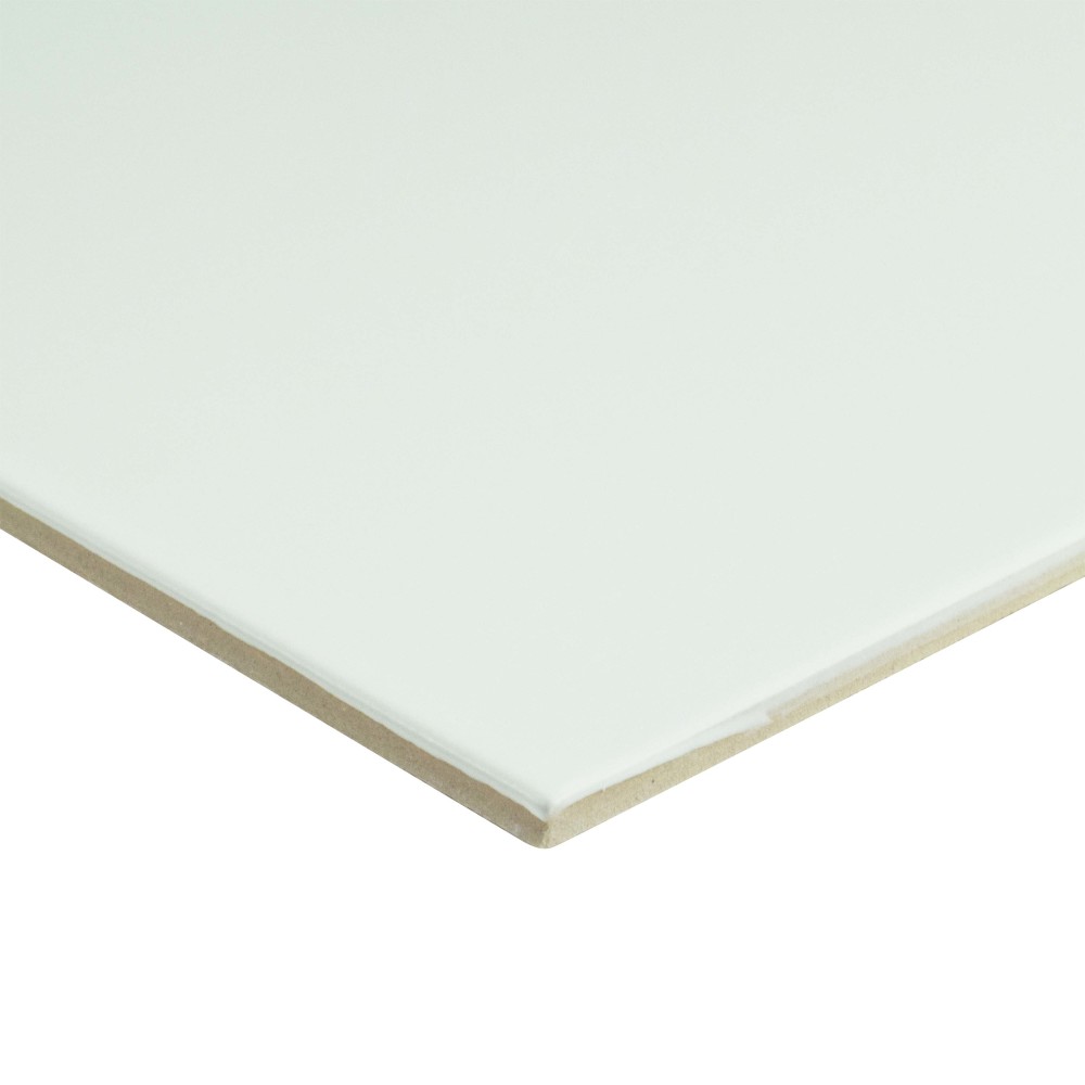 Triplex White 7-3/4 in. x 7-3/4 in. Ceramic Wall Tile