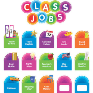 Color Your Classroom: Class Jobs Bulletin Board
