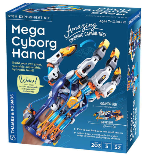Mega Cyborg Hand STEM Experiment Kit | Thames & Kosmos