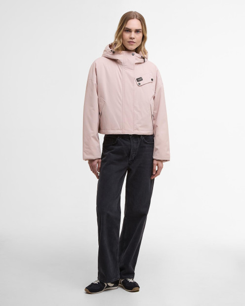 Atlanta Cropped Waterproof Jacket Rose Quartz