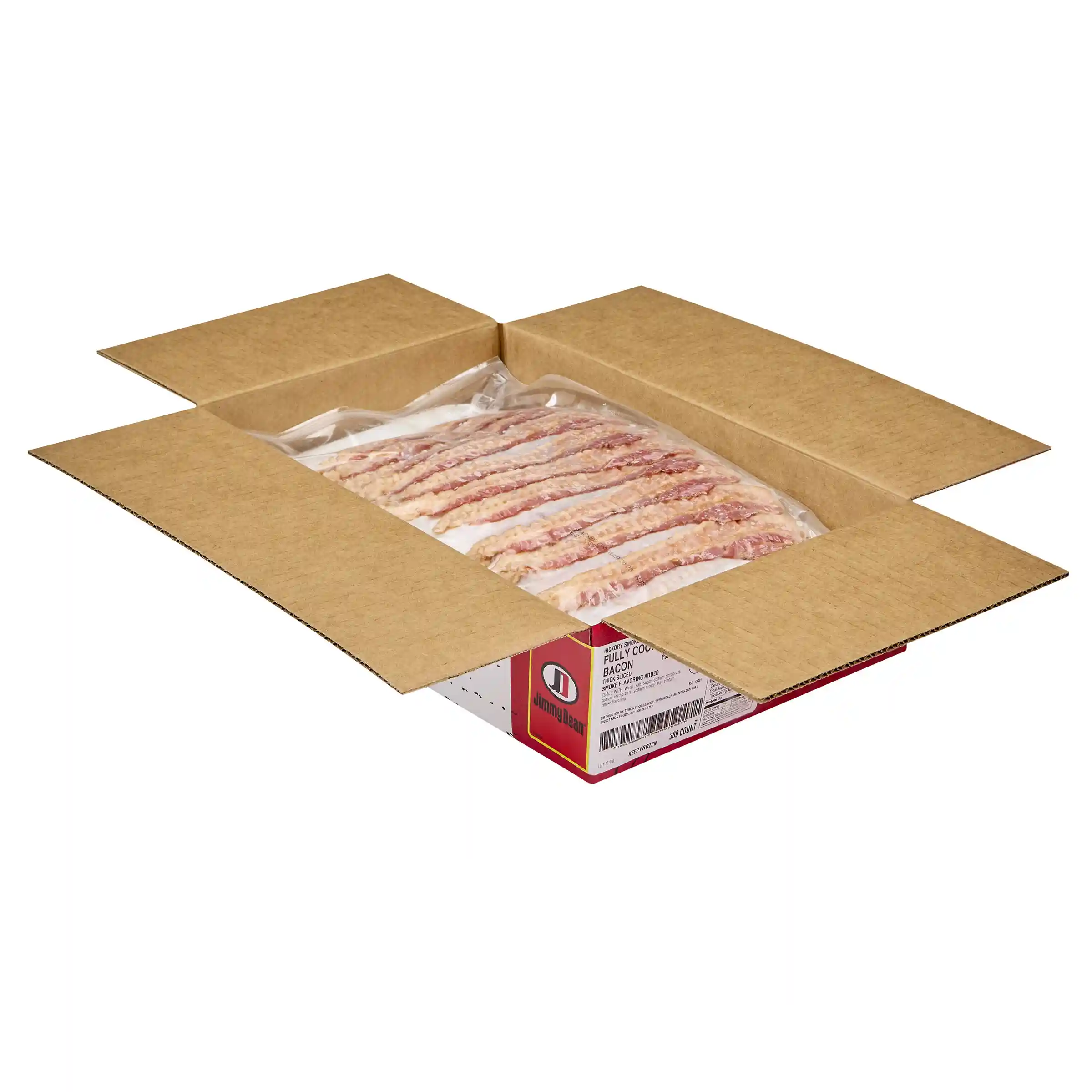 Jimmy Dean® Fully Cooked Hickory Smoked Thick Bacon Slices_image_4