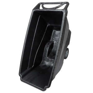 Rubbermaid Commercial, Standard Duty, Tilt Truck, 27 cu ft, Black